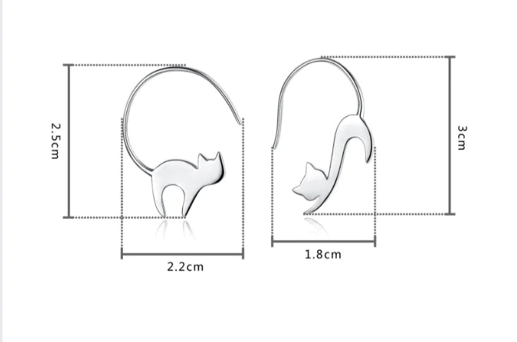 Cat Ear Earrings – Playful, Stylish Accessory for Cat Lovers