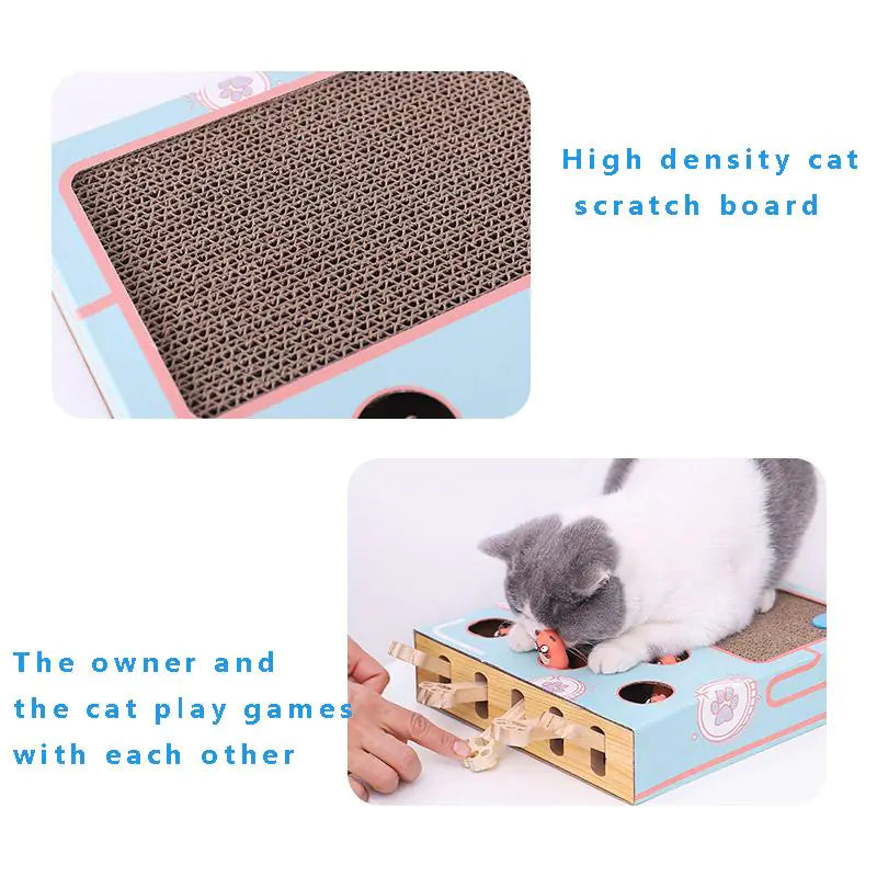 Interactive Cat Teaser Toy – Engaging Feather Wand for Play & Bonding (Durable & Safe Design)