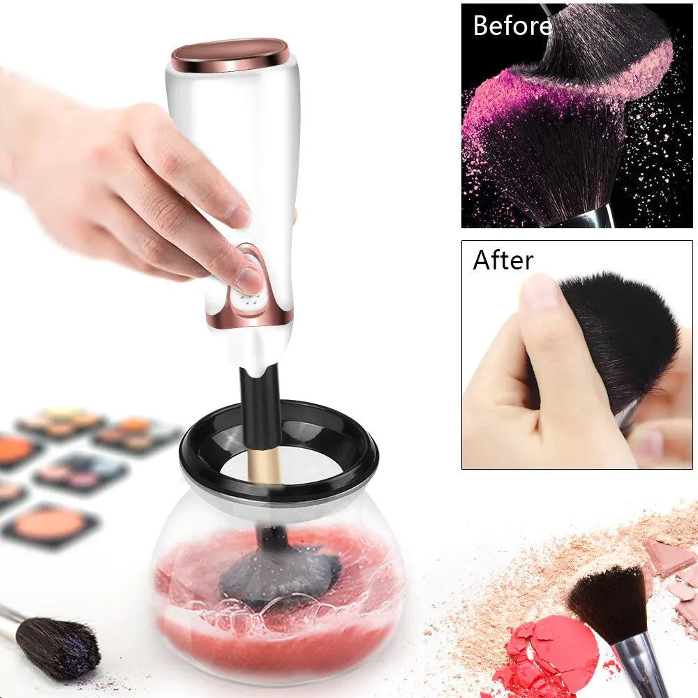 Makeup Brush Cleaner and Dryer – Clean & Dry Brushes in Just 10 Seconds