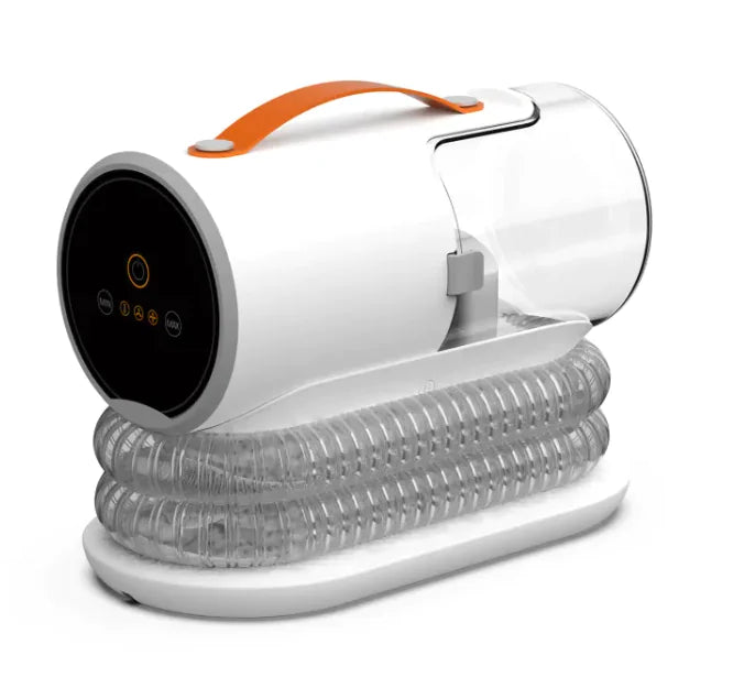 Pet Grooming Vacuum Cleaner – Low Noise 600W Suction with 2L Dust Cup & Full Grooming Kit (For Dogs & Cats)