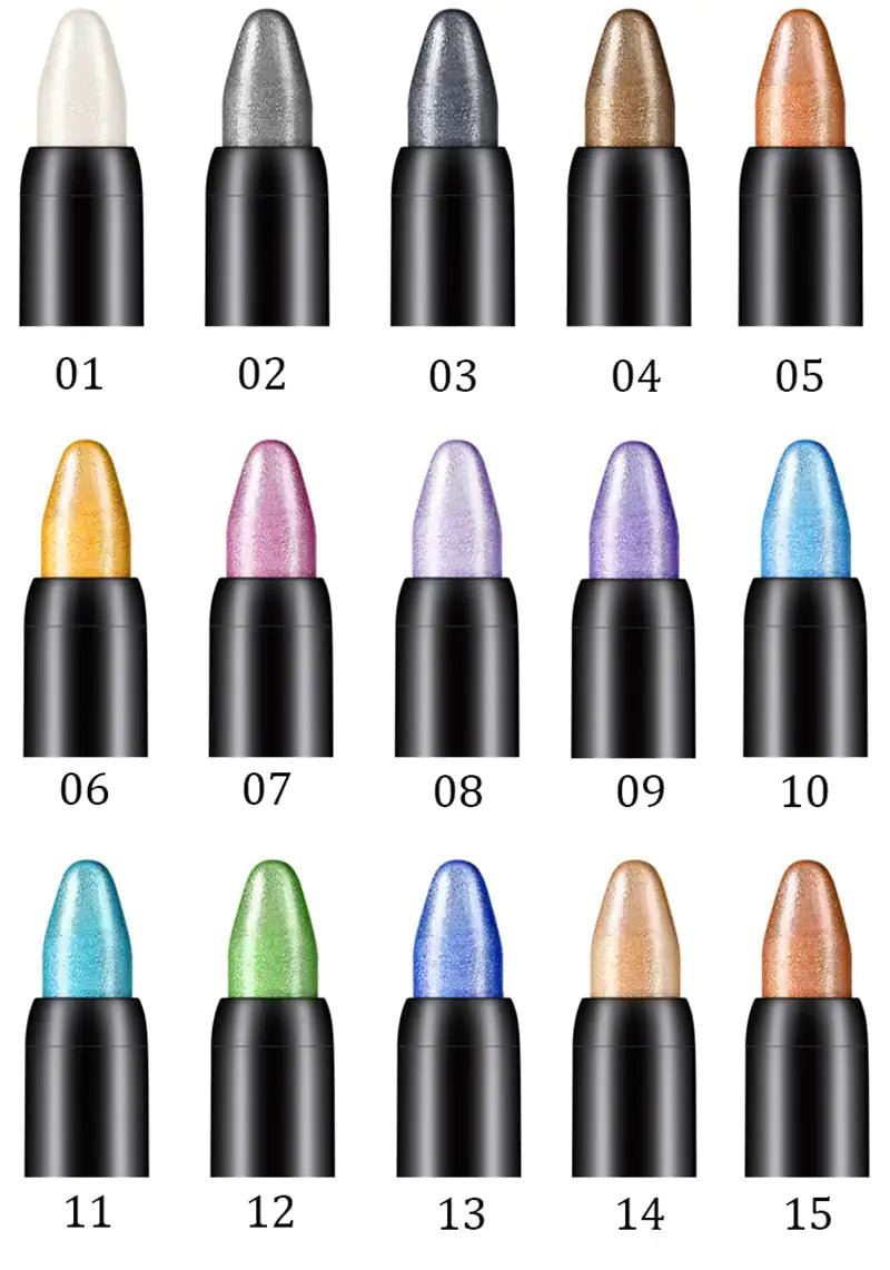Infinity Waterproof Eyeshadow Stick – 15 Bold Shades, Smudge-Proof, Creamy Formula for Effortless Eye Looks