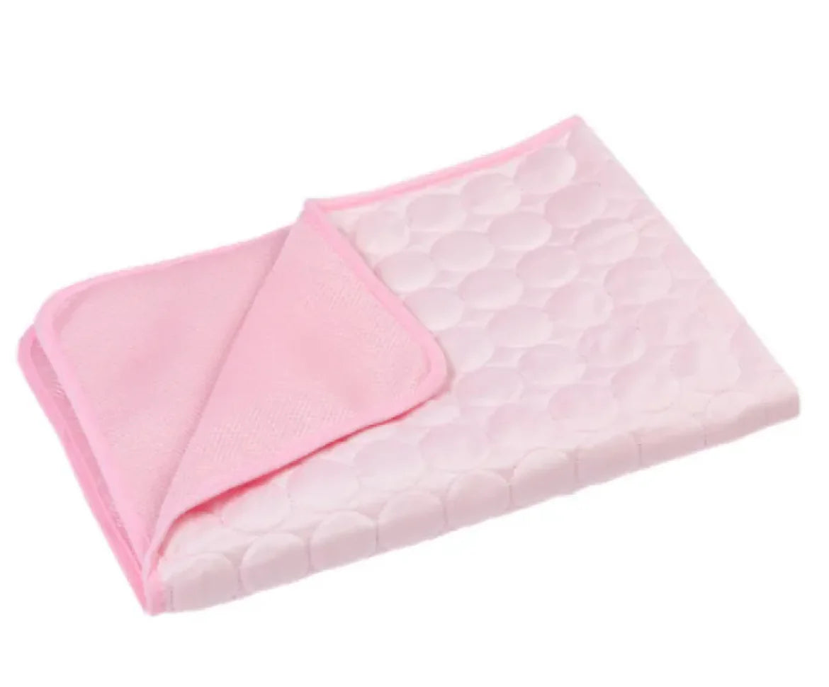 Cooling Pet Mat – Ice Silk Summer Bed for Dogs & Cats