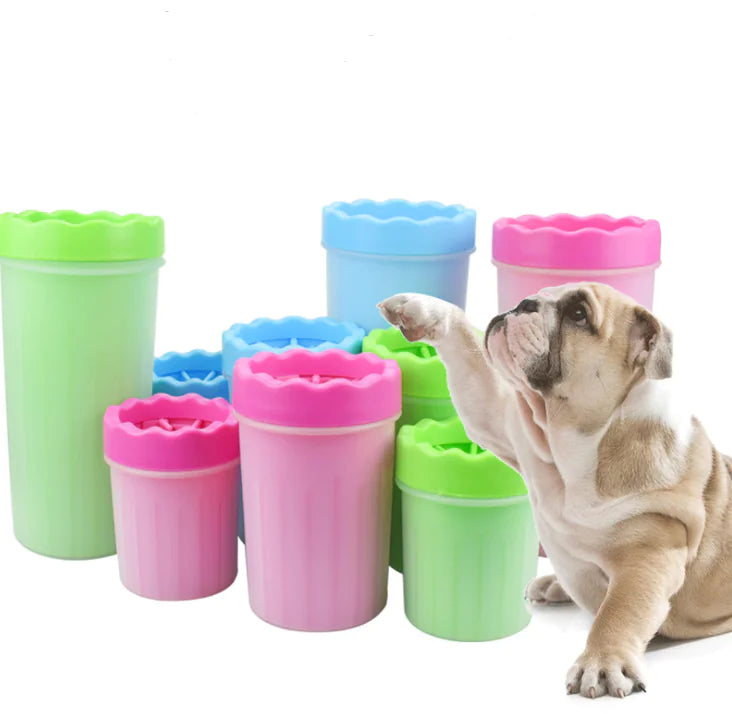 Silicone Pet Foot Washing Cup – Gentle Cleaning for Happy, Mud-Free Paws