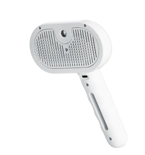 Cat Steam Brush (Self-Cleaning Anti-Static Grooming Tool with Steam & Spray – Rechargeable, Travel-Friendly)