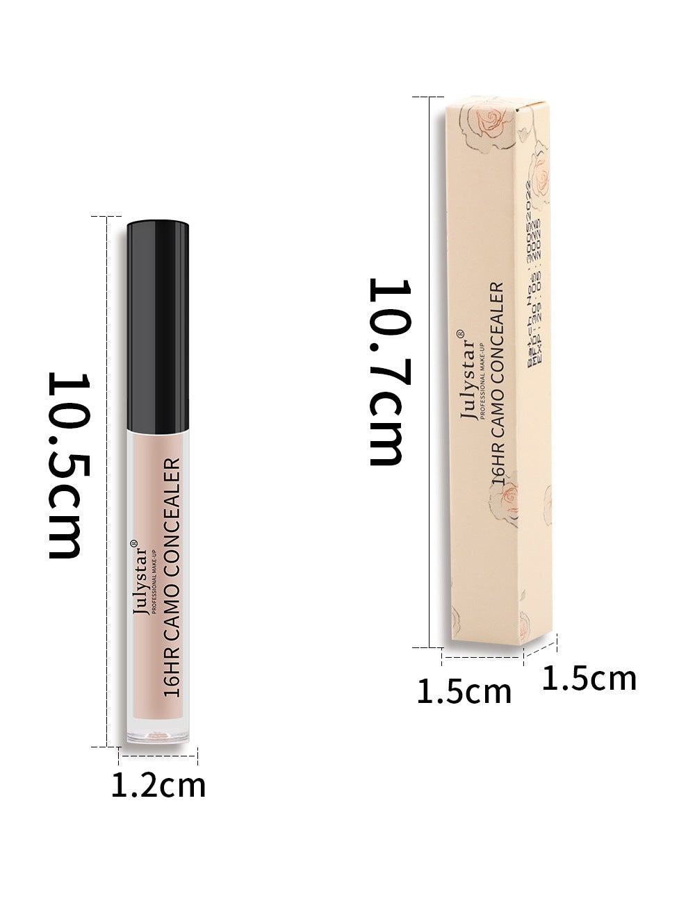 16-Hour Camo Concealer – Long Wear Waterproof Full Coverage (6 Shades, 2.5ml)