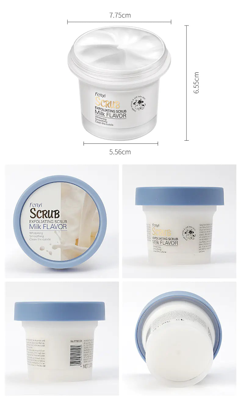 Exfoliating Scrub – Milk Flavor (Gentle Exfoliation, Whitening & Smoothing) – 126.4g