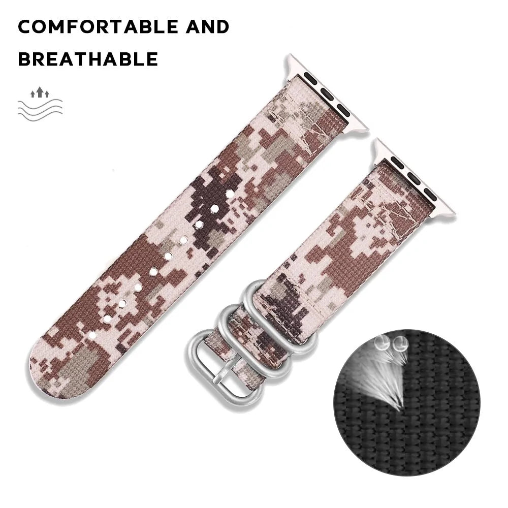 Enhance Your Apple Watch with Our Premium Nylon and Leather Watchband