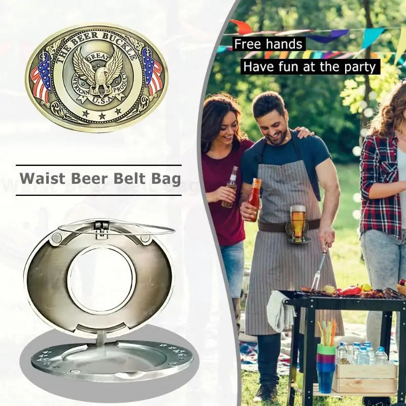 Beer Belt Holder – Hands-Free Convenience with a Fun Twist