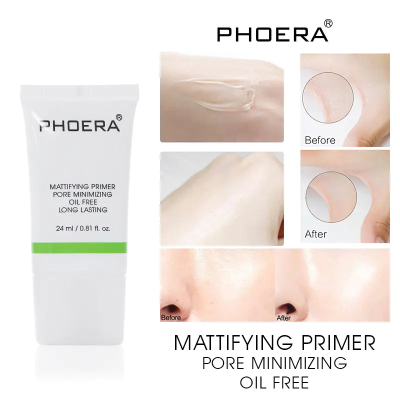 Mattifying Primer – Oil-Free Pore-Minimizer with Long-Lasting Wear (24ml)