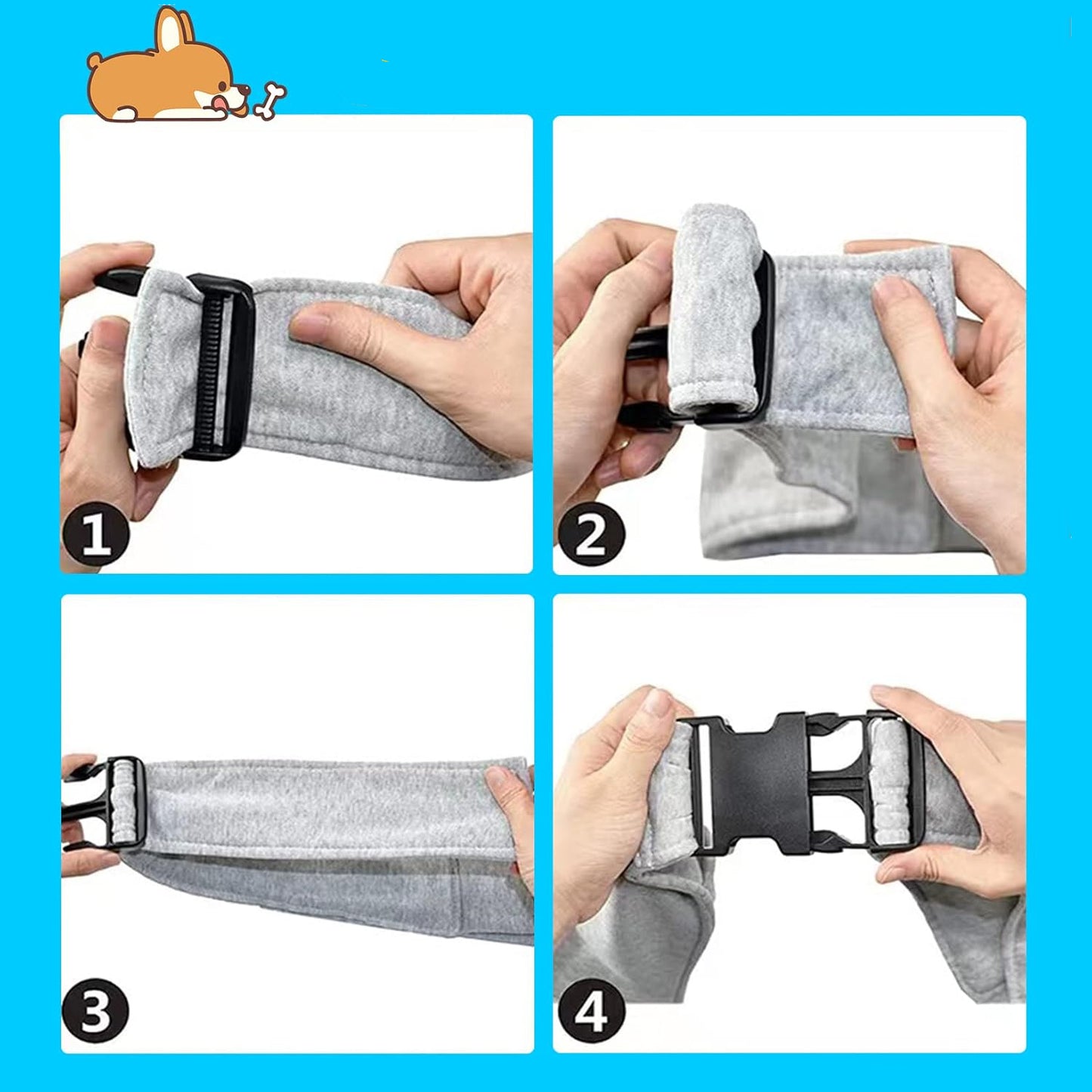 Pet Sling Carrier – Hands-Free Travel Bag for Small Dogs & Cats