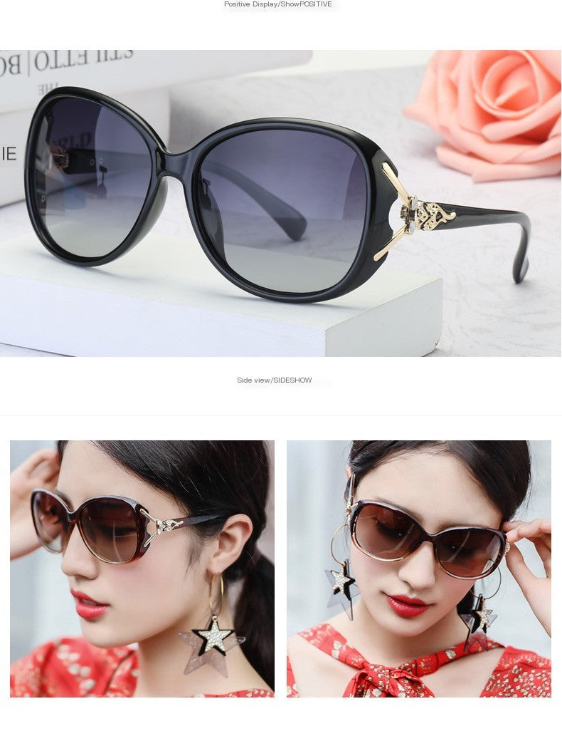 UV400 Round Retro Sunglasses – Stylish Korean-Inspired Design for Women