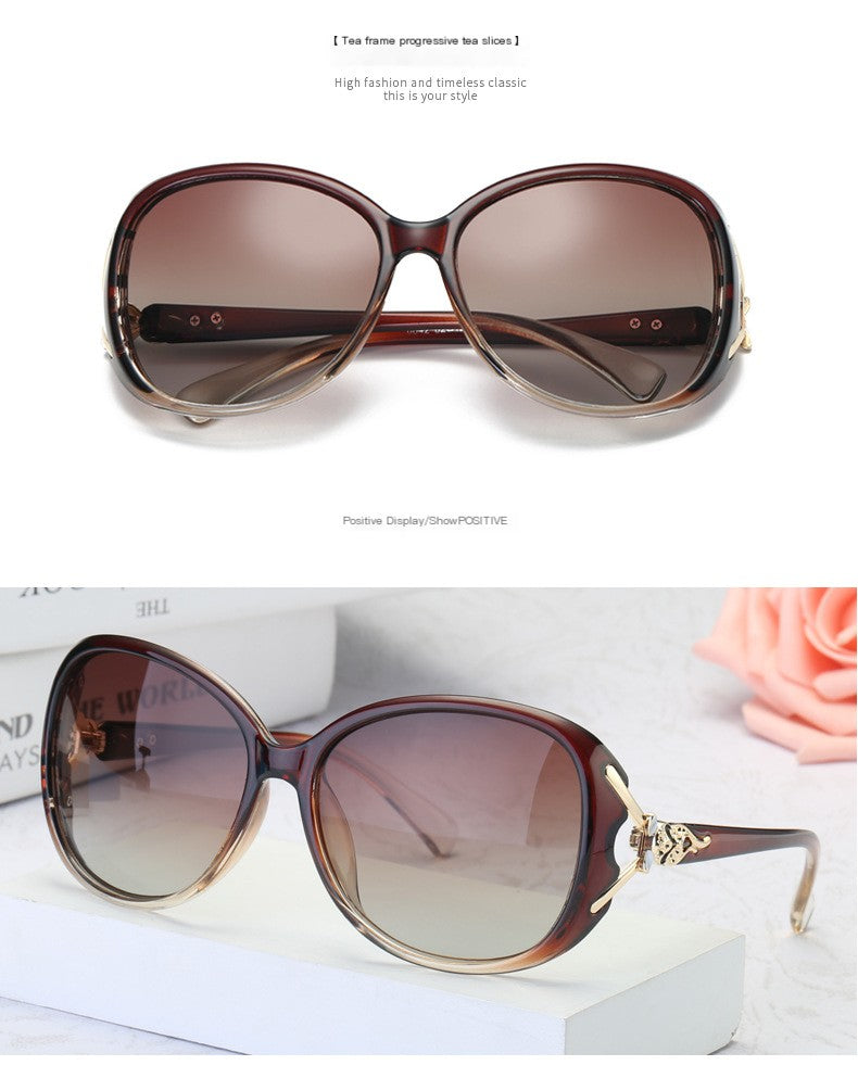 UV400 Round Retro Sunglasses – Stylish Korean-Inspired Design for Women