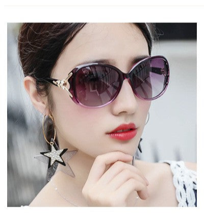 UV400 Round Retro Sunglasses – Stylish Korean-Inspired Design for Women