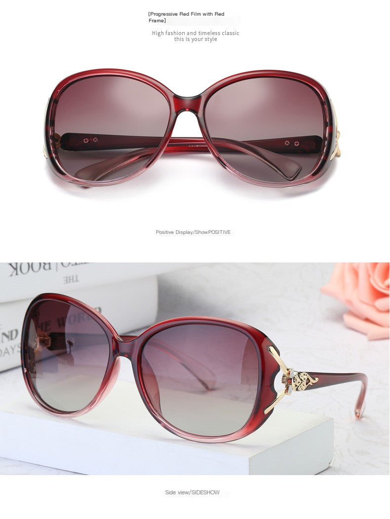 UV400 Round Retro Sunglasses – Stylish Korean-Inspired Design for Women