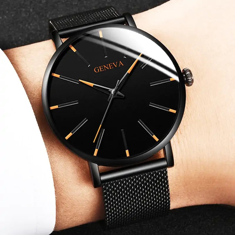 Elevate Your Style with a Minimalist Stainless Steel Watch