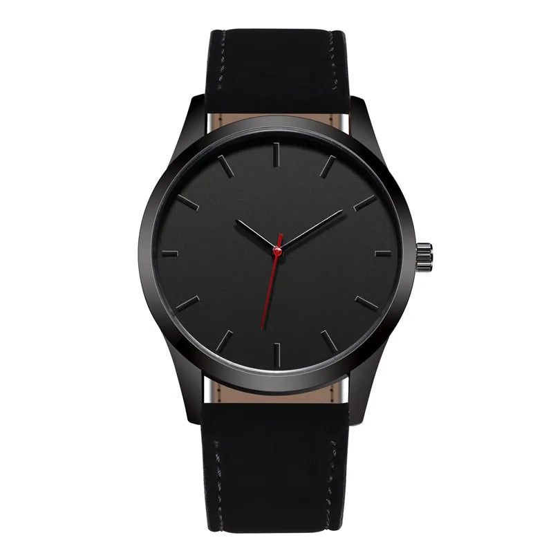 The Timekeeper: Large Dial Military Quartz Watch for Men