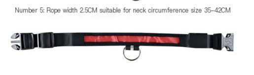 USB Rechargeable LED Dog Collar – High-Visibility Light-Up Collar for Nighttime Walks (Sizes XS–XL)