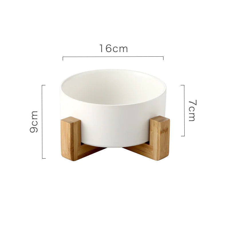 Non-Slip Ceramic Pet Drinking Bowl for Dogs and Cats