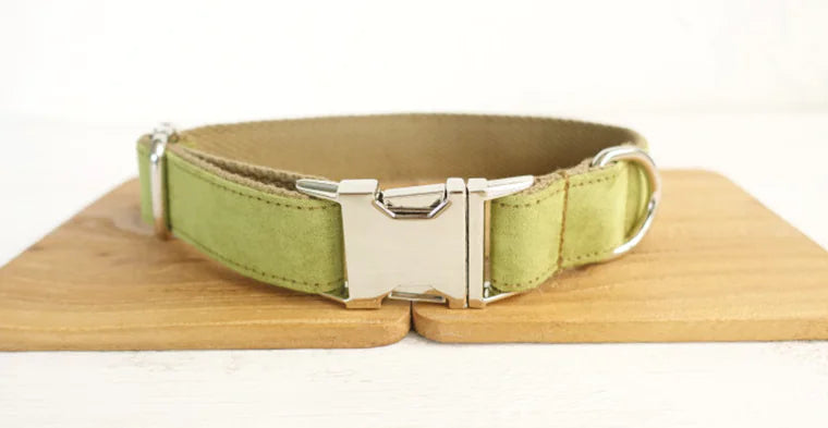 Plaid Pet Leash and Collar Set – Durable & Stylish Polyester Walking Accessory (Sizes XS–XL)