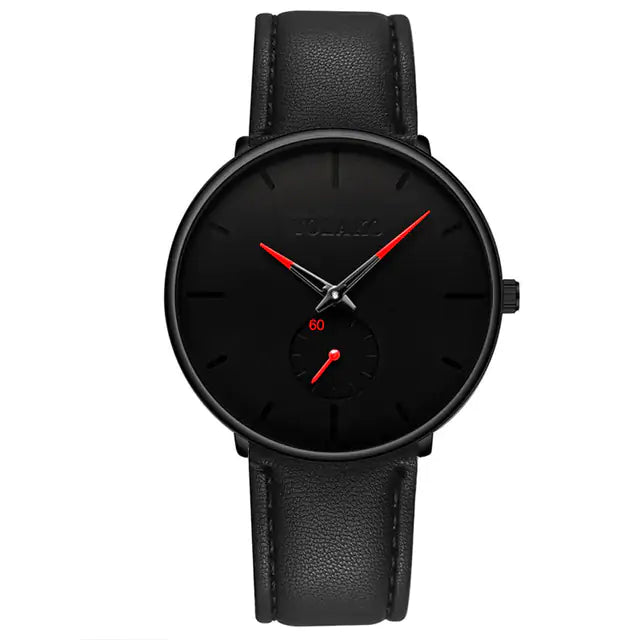 Leather Band or Stainless Mesh Watch: Sleek Sophistication for the Modern Man