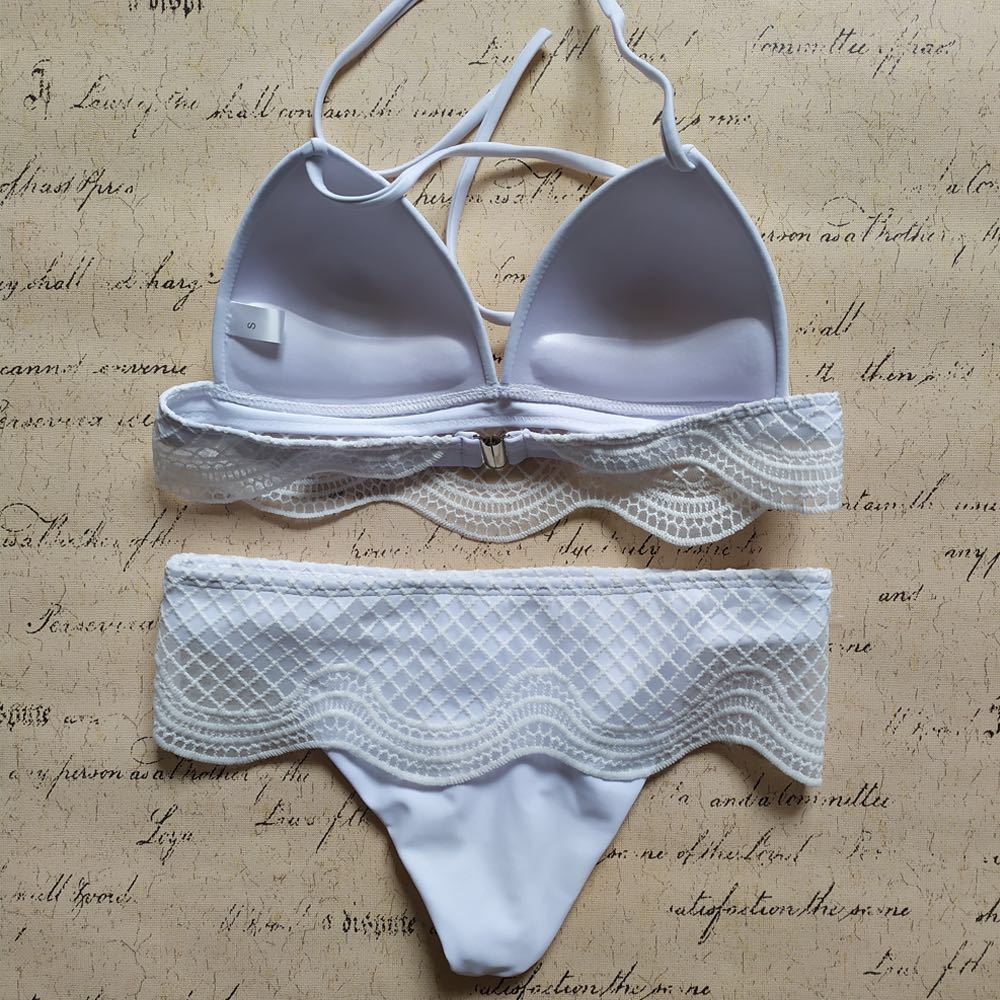 Lace Swimwear Collection – Elegant Beachwear in High & Low Waist Styles (Sizes S–XL)