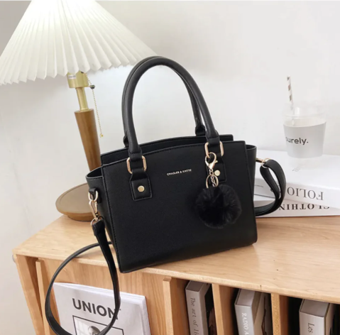 Ladies Fashion PU Leather Handbag – Elegant Shoulder Bag in Three Chic Color Combinations