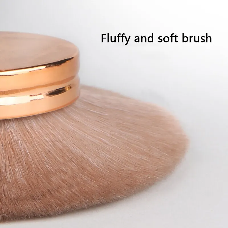 Mushroom Head Loose Powder Blush Brush – Ultra-Soft Fiber for Seamless Application