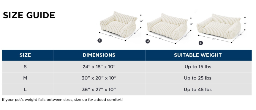 Washable Orthopedic Dog Sofa Bed – Fluffy, Supportive Comfort for Every Nap