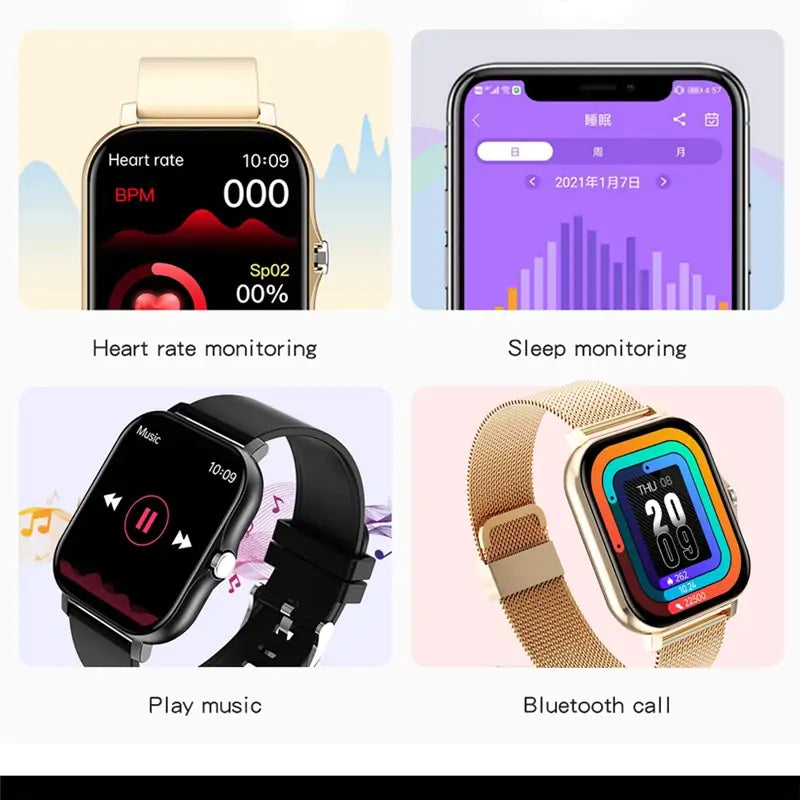 Introducing the New Fitness Tracker Smart Watch: Your Ultimate Fitness Companion!