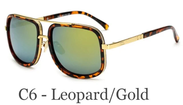 Step Up Your Style Game with Classic Oversized Men’s Sunglasses