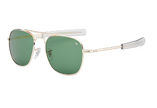 Unisex Premium Metal Frame Sunglasses (Glass Lenses, UV400, 95% VLT, 0.15 kg Lightweight Design)