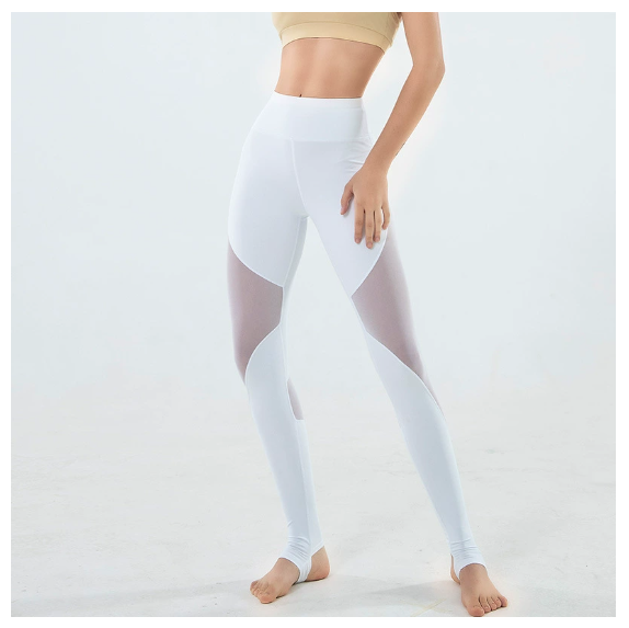 Mesh Patchwork Yoga Pants – High-Waisted, Breathable Net Yarn Splicing, Studio-to-Street Activewear (Black, Gray, White, size S–L)