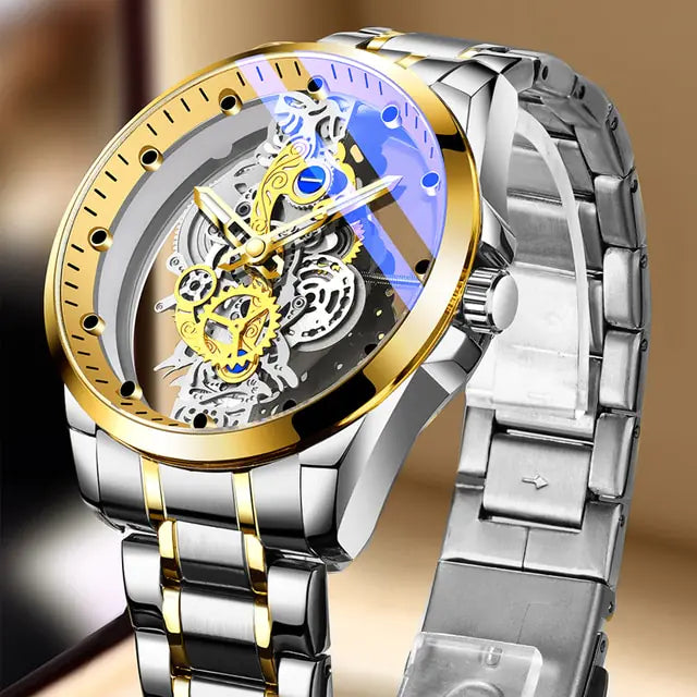Embrace Timeless Style with the Skeleton Vintage Men's Watch