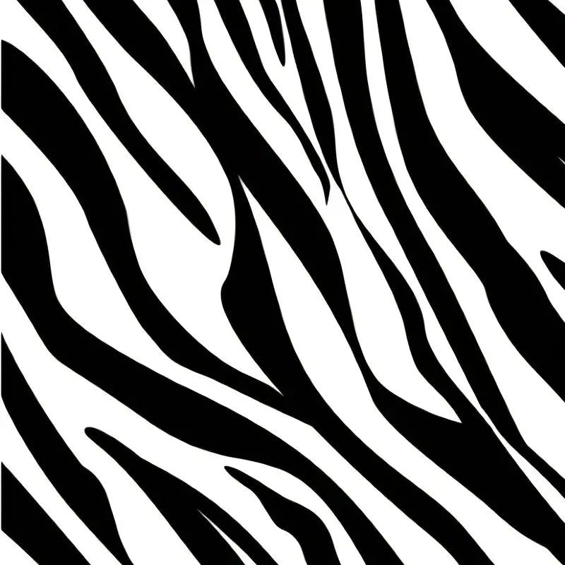 Zebra Print Pattern Beach Towel – Oversized, Absorbent, and Boldly Stylish