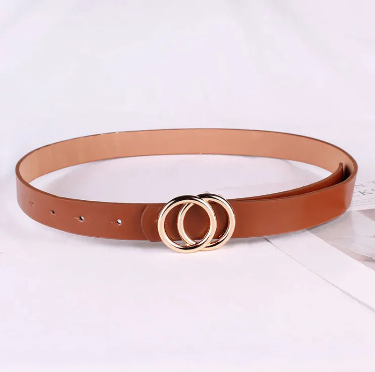 Introducing the Elegance Loop: Women's Minimalist Ring Belt
