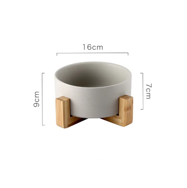 Non-Slip Ceramic Pet Drinking Bowl for Dogs and Cats