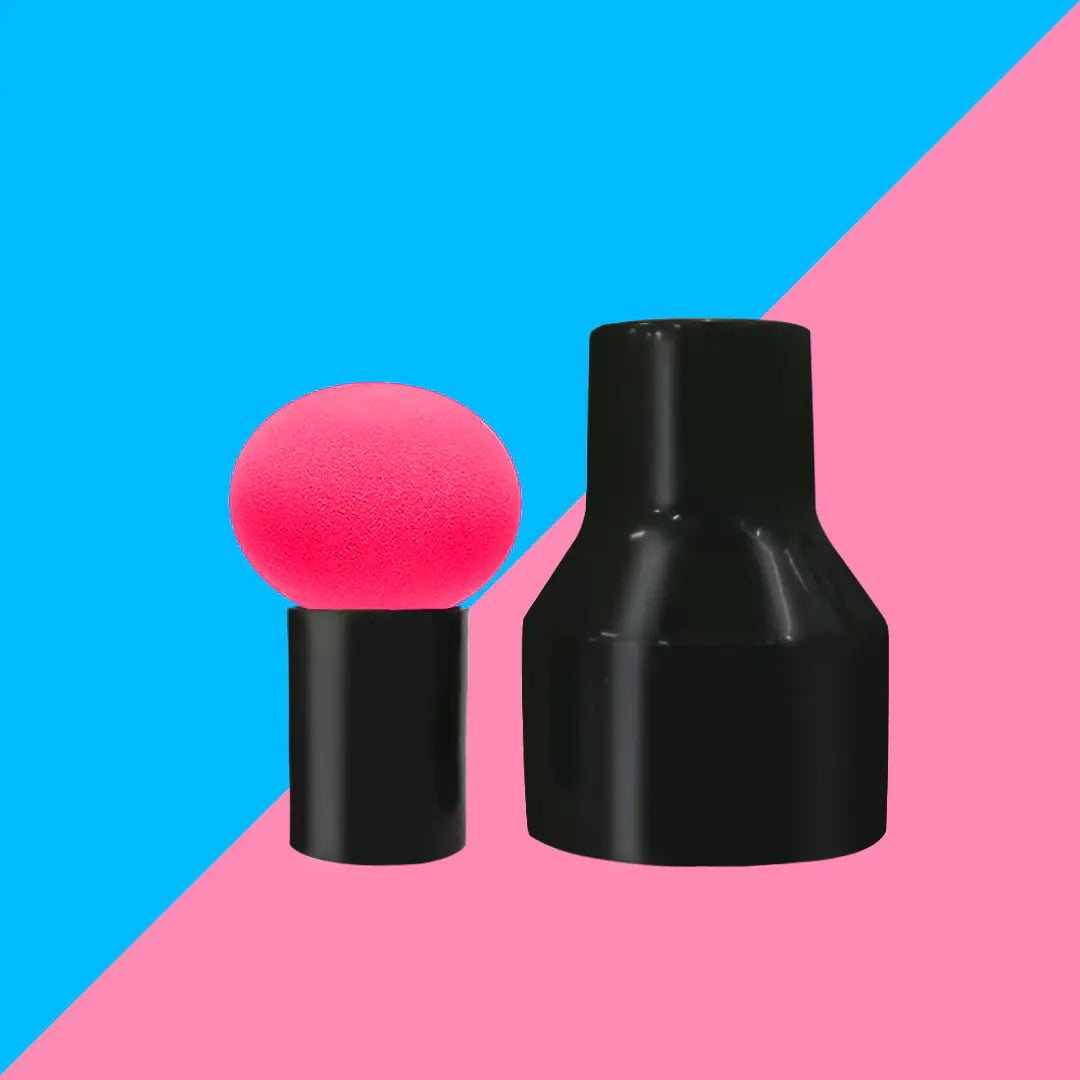 Mushroom Head Powder Puff Set – Flawless BB Cream & Blush Application Tool