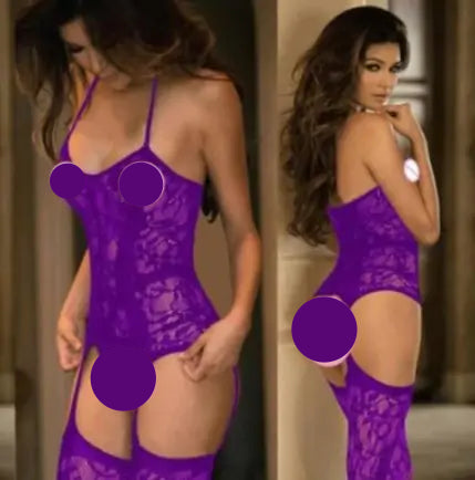 Lingerie Mesh Fishnet Bodystockings – Sultry Cut-Out Design, Curve-Hugging Fit, Bold Sensual Statement Piece