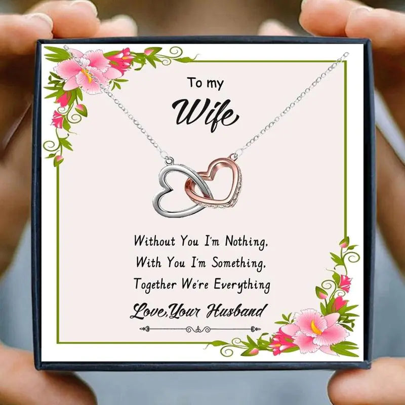 Heart Pendant Necklaces for Women by Moonfit