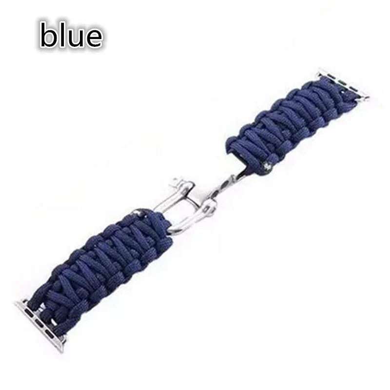 Woven Smart Watch Strap – Rope Paracord