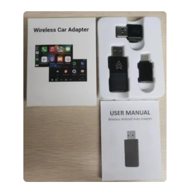 Car Wired to Wireless CarPlay for Iphone & Android – Seamless Plug-and-Play Connectivity