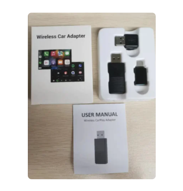 Car Wired to Wireless CarPlay for Iphone & Android – Seamless Plug-and-Play Connectivity