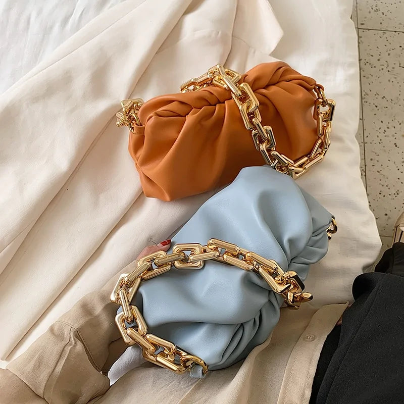 Soft Leather Women's Cloud Bag: The Perfect Fusion of Luxury and Practicality