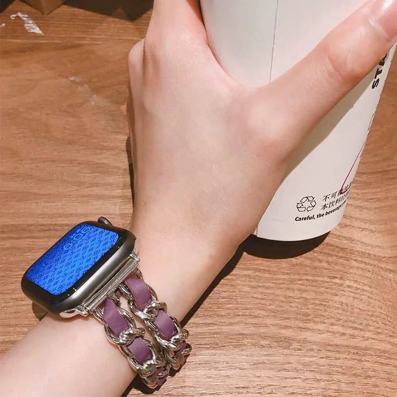 Upgrade Your Apple Watch with Premium Stainless Steel Strap Bands