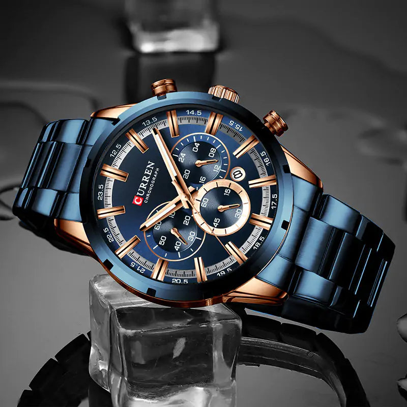 CURREN Men Quartz Watch Top Brand - Luxury and Precision