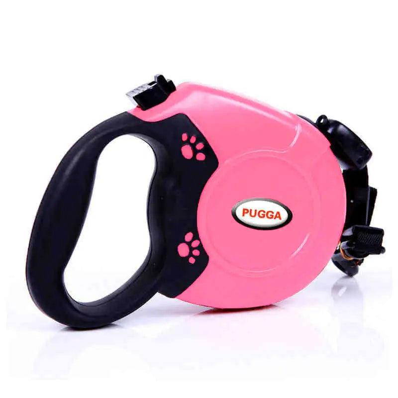 Retractable Dog Leash – Heavy-Duty 16.4 ft or 26.2 ft Nylon Leash with ABS Housing for Medium & Large Dogs (Up to 220 lbs)