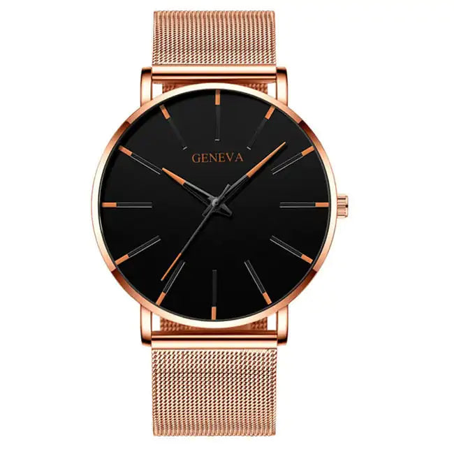 Elevate Your Style with a Minimalist Stainless Steel Watch