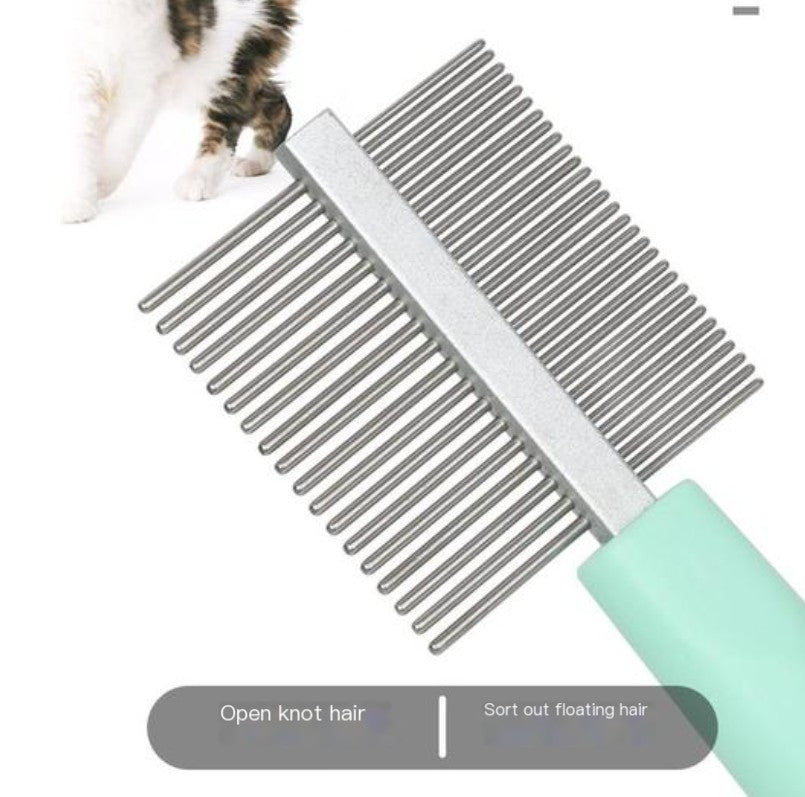 Pet Grooming Care Kit – 5-in-1 Beauty Comb Set with Nail Clippers & Detangling Tools (Cats & Dogs)