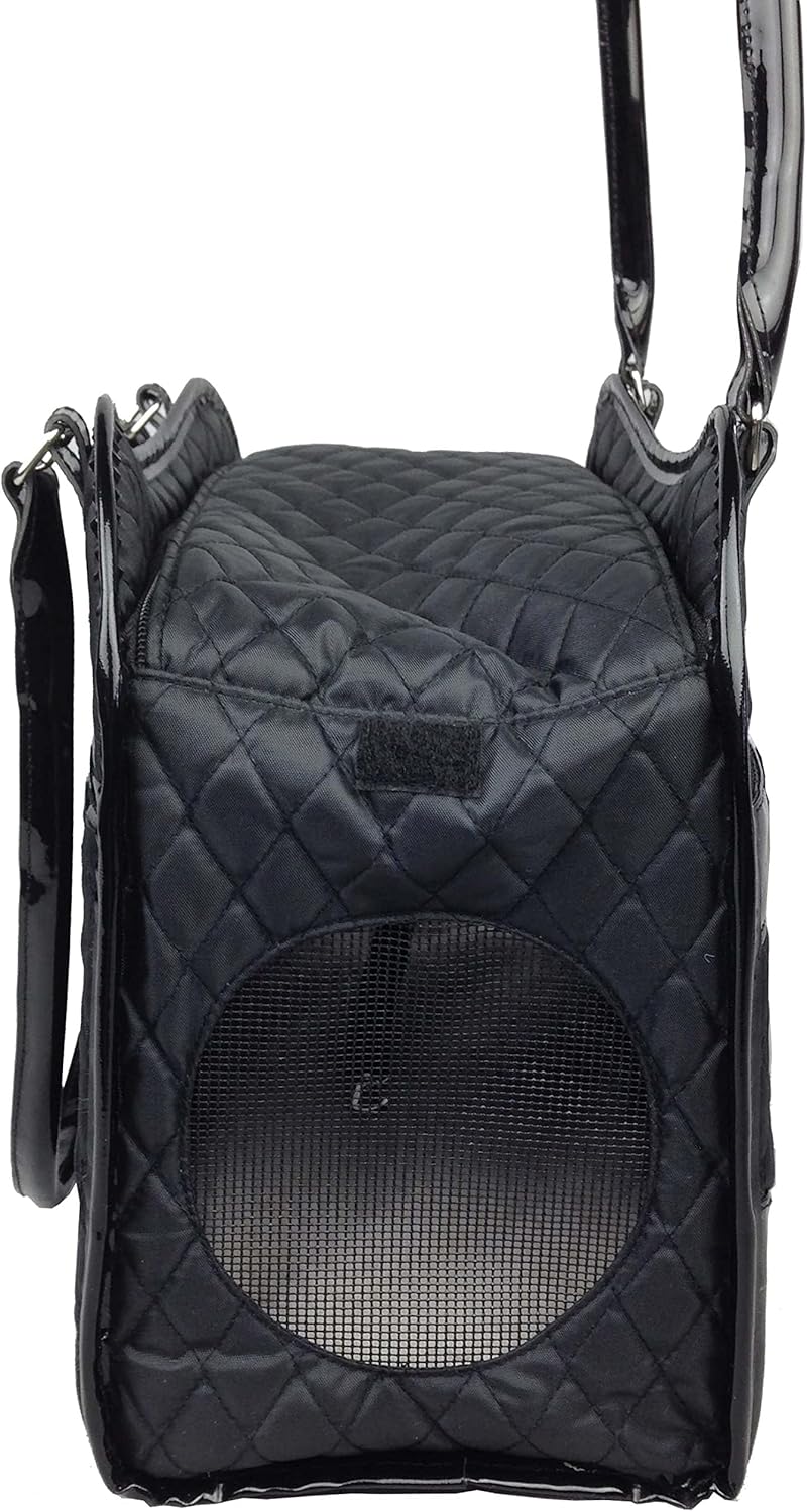 Exquisite Handbag Carrier – Fashionable Travel Purse for Small to Medium Dogs & Cats