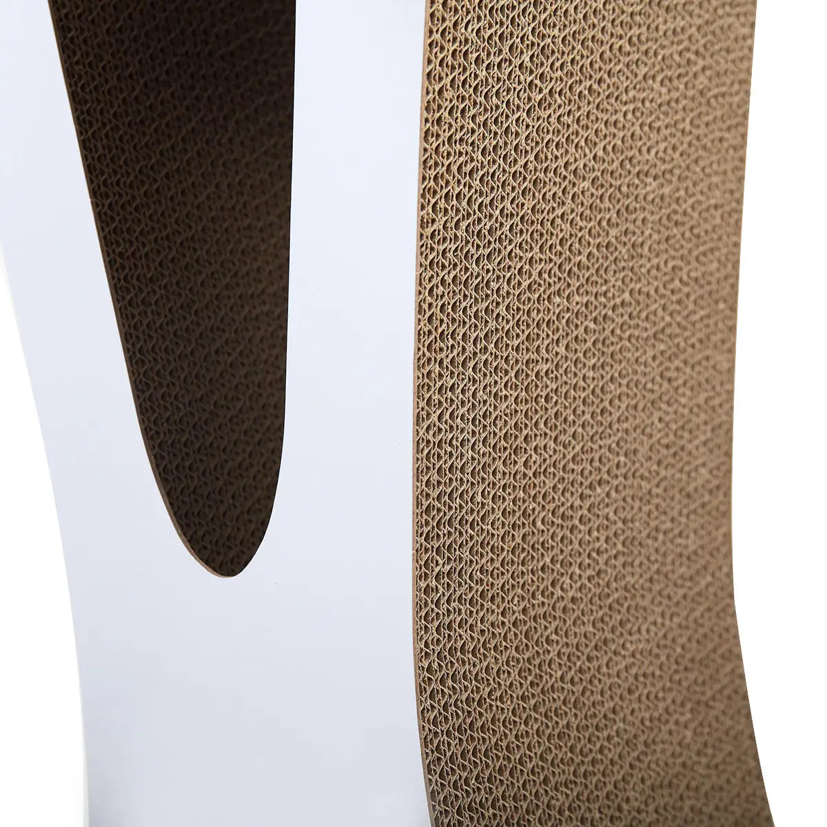 Cat Scratch Board & Lounge – Durable BC Corrugated Cardboard Scratcher with Catnip